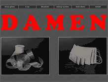 Tablet Screenshot of damen.com.pl